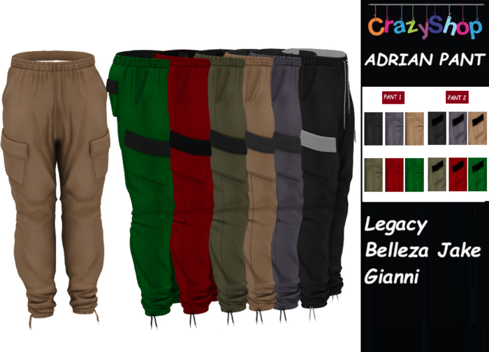 Crazy Adrian Pant