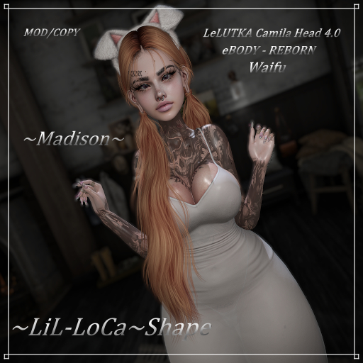 ~LiL-LoCa~Shape/LeLUTKA Camila Head/ Reborn/Madison