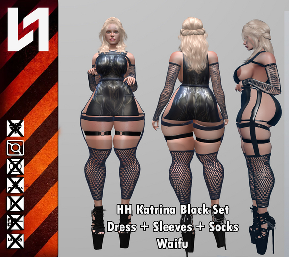HH Katrina Black OutFit 
