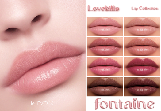 Fontaine Cosmetics - Lovekills Lips Collection
