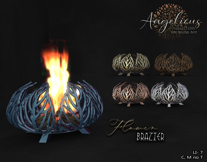 .AngelicUs. Flower brazier 