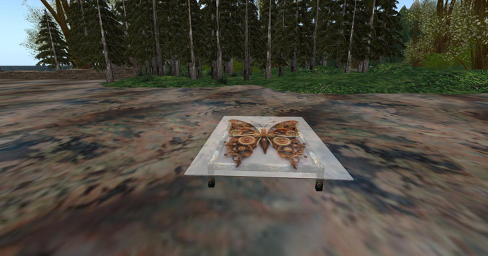 Stained glass coffee table