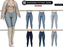 Addams - Chicago Fitted Jean #DEMO