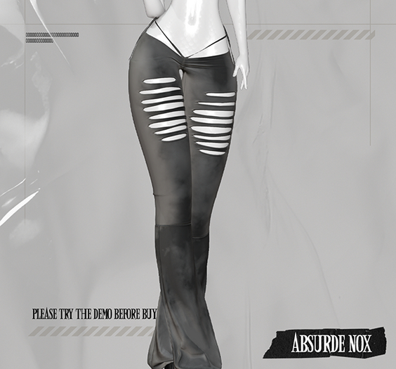 Absurde Nox // Pants Raye // DAMAGE