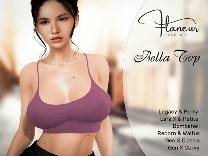[Flaneur] Bella Top Pink