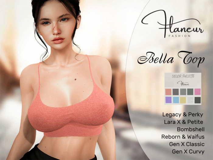 [Flaneur] Bella Top Fatpack