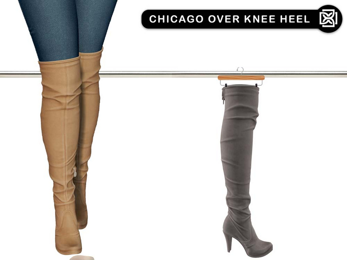 Addams - Chicago Over Knee Heel Boot #28