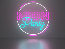 Neon party neon sign Full Permission