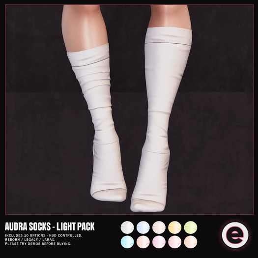 epoch [unpack] - audra - socks - light