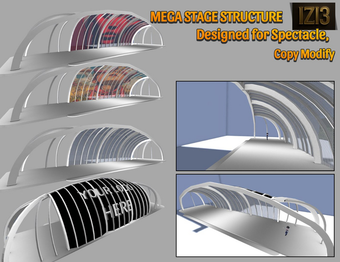 MEGA STAGE STRUCTURE _ Designed for Spectacle, Copy Modify
