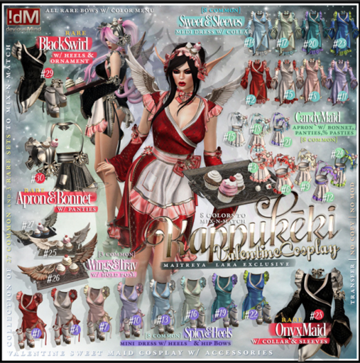 !dM Kappukeki **ROSE** set 7-8-9-