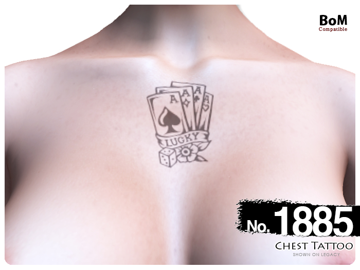 (Chest Tattoo) No.1885
