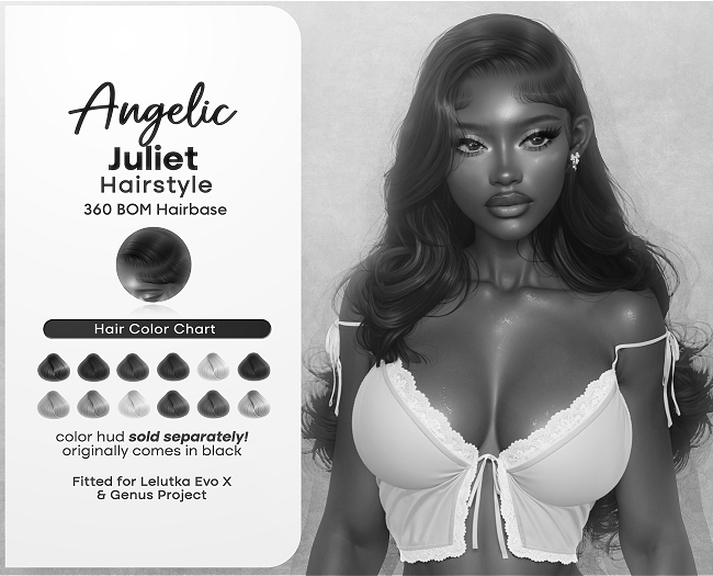 Angelic - "Juliet" Hairstyle Demo