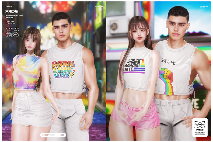 Aurun - Pride Crop (#pride2025)