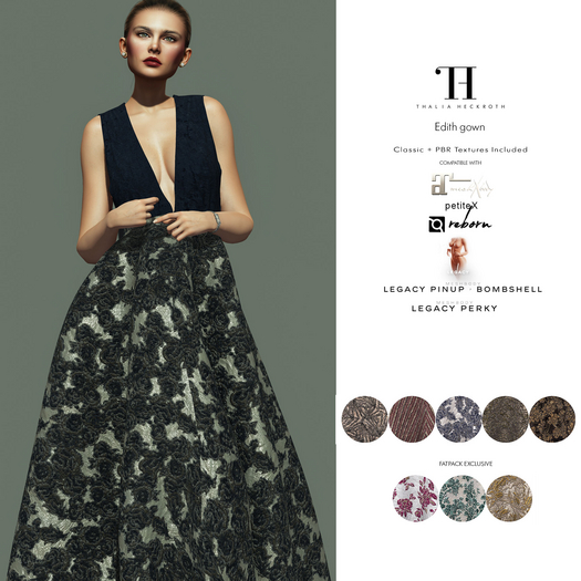 Thalia Heckroth - Edith gown FATPACK