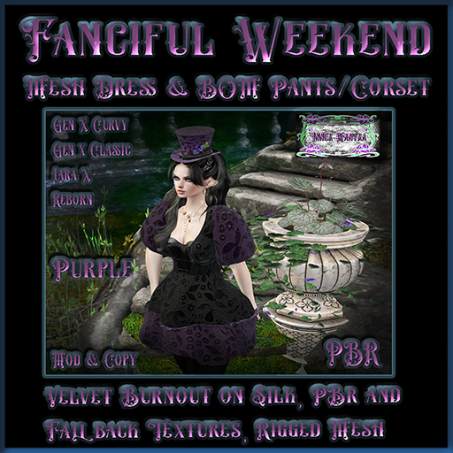 +Inner Mantra+ Fanciful Weekend Purple{Box} Add me to Unpack!