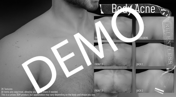RELENTLESS Body Acne DEMO