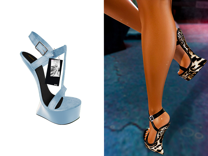 [Brior] Marrah Heels - (Blue)