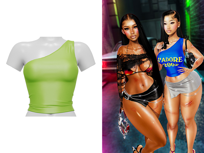 [Brior] Marrah Halter Top - (Green)