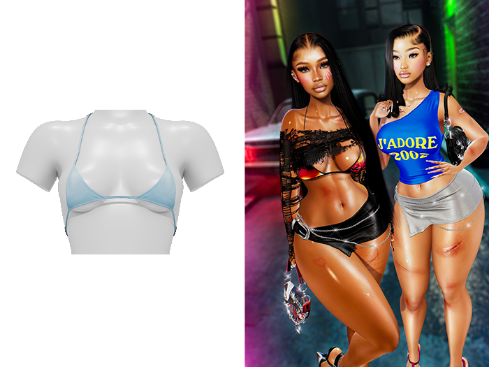 [Brior] Marrah Bra - (Blue)