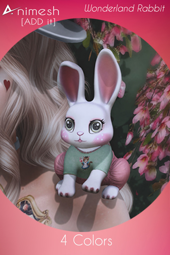 ❤️❤️Akikazu Wonderland Rabbit Animesh Fatpack ❤️❤️
