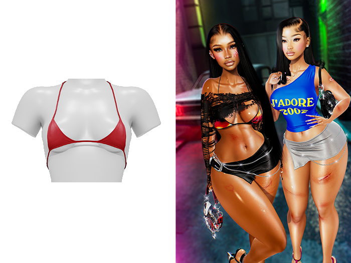 [Brior] Marrah Bra - (Red)