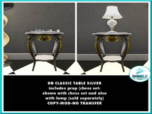 DB CLASSIC TABLE SILVER add me