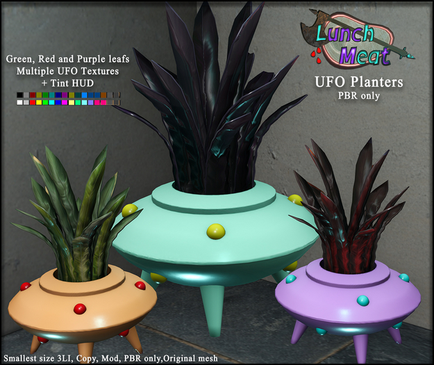 .:LunchMeat:. UFO Planter