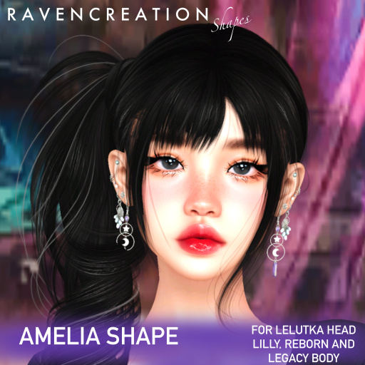 RAVENCREATION AMELIA SHAPE LELUTKA LILLY