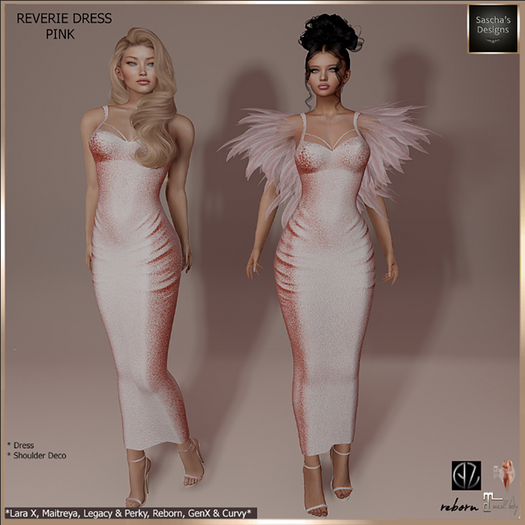 SAS - Reverie Pink Dress (LaraX & MB)   