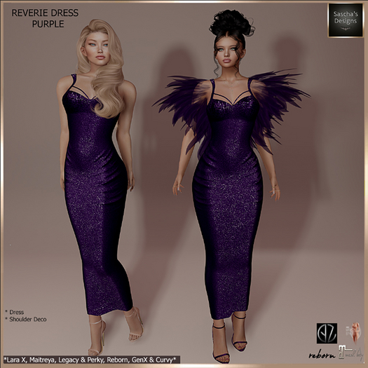 SAS - Reverie Purple Dress (LaraX & MB)