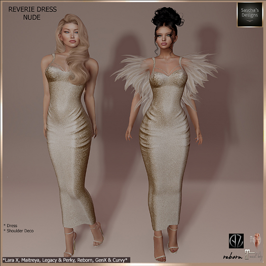 SAS - Reverie Nude Dress (LaraX & MB)    
