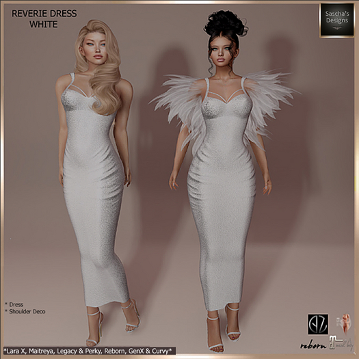 SAS - Reverie White Dress (LaraX & MB)  