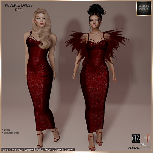 SAS - Reverie Red Dress  (LaraX & MB)   