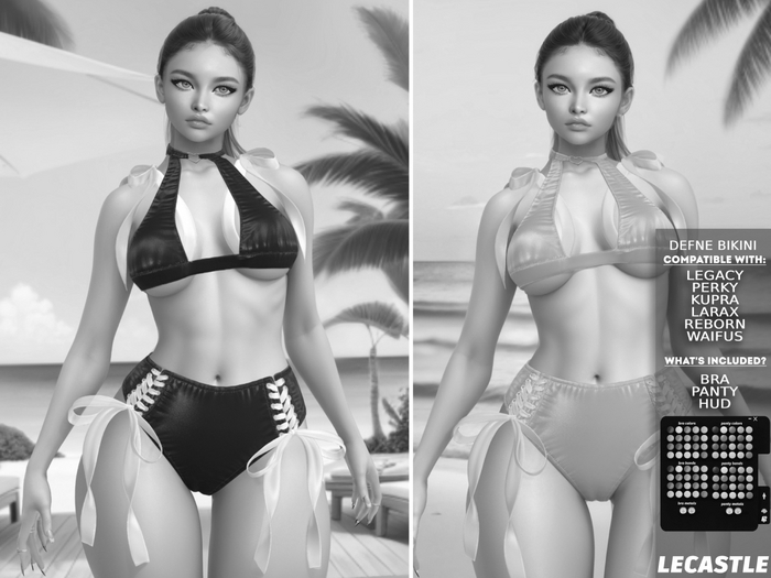 [LECASTLE] Defne Bikini Set *DEMO*