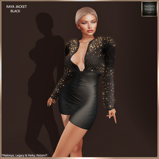 SAS - Raya Black & Gold Jacket (MB)