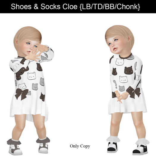 Shoes & Socks Cloe {Lullabeebs/ToddleeDoo/BEBE/Chonk} Demo