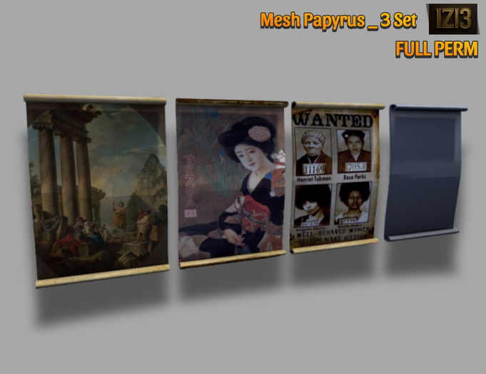 Mesh Papyrus _ 3 Set (Full Perm)