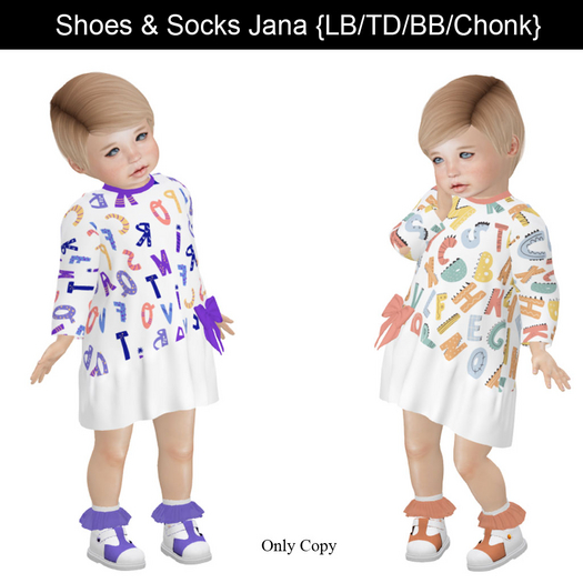 Shoes & Socks Jana {Lullabeebs/ToddleeDoo/BEBE/Chonk} Demo