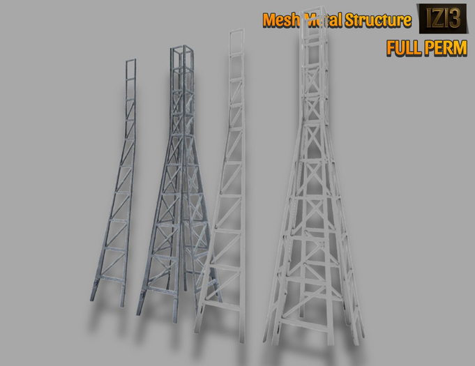 Metal Structure Mesh - Full Perm