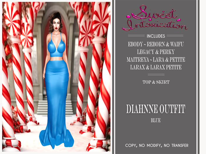 ::Sweet Intoxication:: Diahnne Outfit - Blue