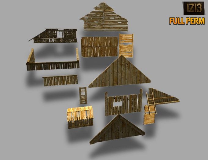 Mesh Wall Mega pack, 13 Set _ Full Perm