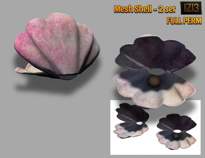Mesh Shell 1 impact Full Perm 2 set isabelleize
