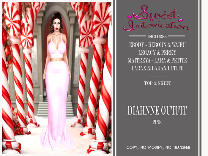::Sweet Intoxication:: Diahnne Outfit - PInk