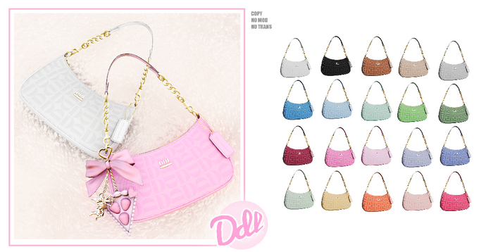 [DDL] Curse  (Peach)  (Handbag)