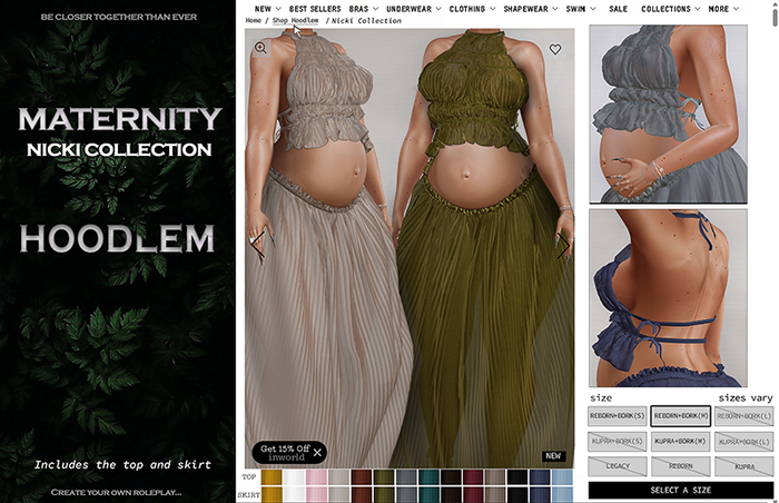 Hoodlem - Maternity Nicki Collection (Reborn+Kupra+BORK)