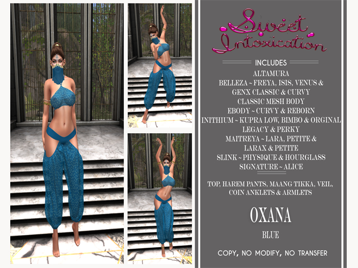 ::Sweet Intoxication:: Oxana Outfit - Blue