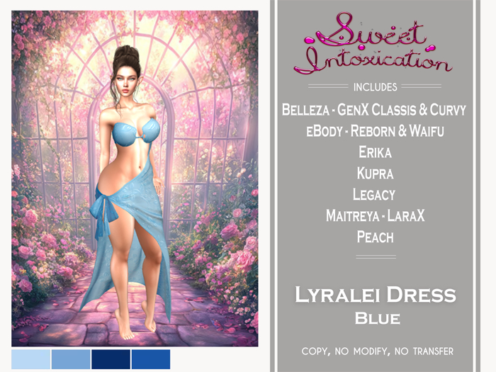 ::Sweet Intoxication:: Lyralei Dress - Blue