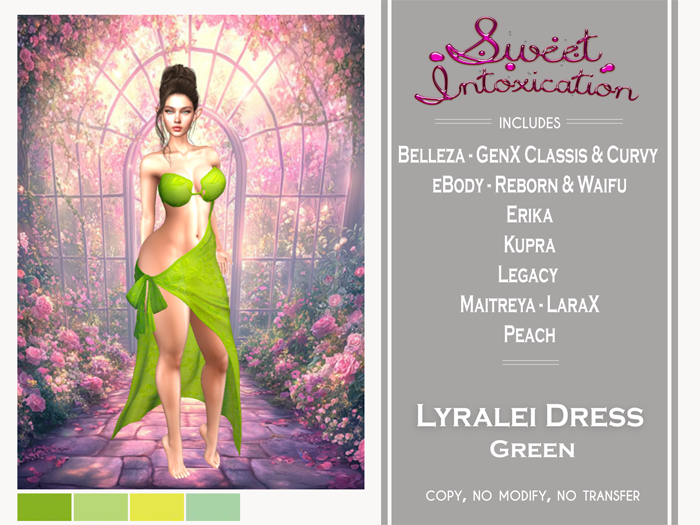 ::Sweet Intoxication:: Lyralei Dress - Green