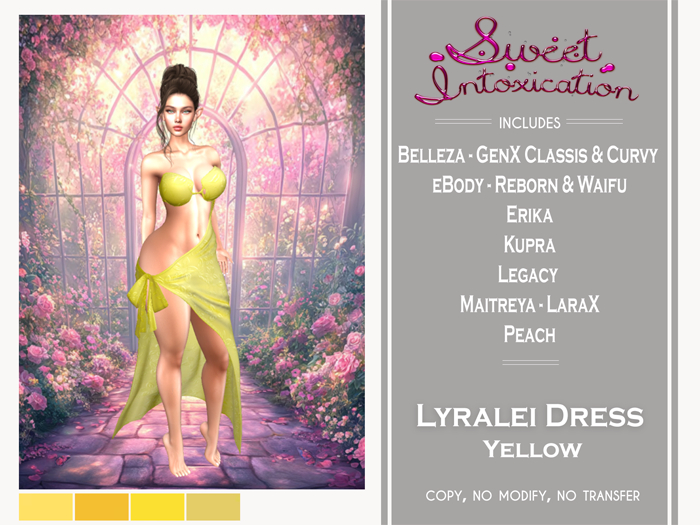 ::Sweet Intoxication:: Lyralei Dress - Yellow